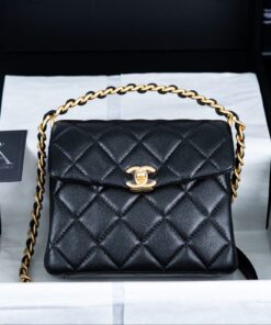 CHANEL 31 RUE CAMBON - BLACK - CAVIAR - GOLD