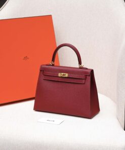HERMES KELLY - 25 - ROUGE H - EPSOM - GHW