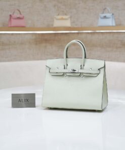 HERMES BIRKIN - 25 - VERT FIZZ - EPSOM - PHW