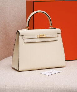 HERMES KELLY - 25 - NATA - EPSOM - GHW