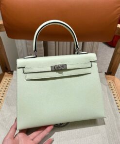 HERMES KELLY – 25 – VERT FIZZ – EPSOM – PHW