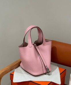 HERMES PICOTIN - 18 - ROSE SAKURA - CLEMENCE - PHW