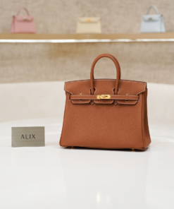 HERMES BIRKIN - 25 - GOLD - TOGO - GHW