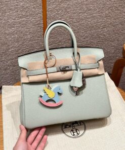 HERMES BIRKIN - 25 - GIRS NEVE - TOGO - PHW