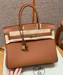 HERMES BIRKIN - 30 - GOLD - TOGO - GHW