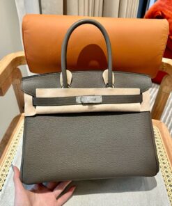 HERMES BIRKIN - 30 - ETAIN - TOGO - PHW