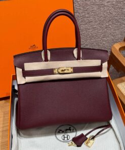 HERMES BIRKIN - 30 - ROUGE H - TOGO - GHW