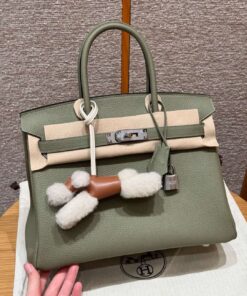 HERMES BIRKIN - 30 - SAUGE - TOGO - PHW