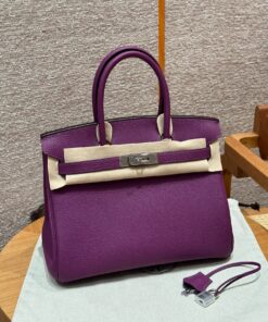 HERMES BIRKIN - 30 - ANEMONE - TOGO - PHW