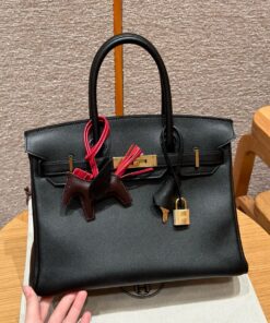 HERMES BIRKIN - 30 - NOIR - SWIFT - GHW