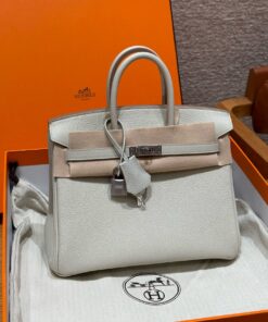 HERMES BIRKIN - 25 - BETON - TOGO - PHW
