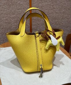 HERMES PICOTIN - 18 - JAUNE - CLEMENCE - PHW