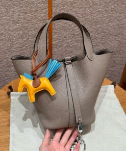 HERMES PICOTIN - 18 - GIRS ASPHALTED - CLEMENCE - GHW