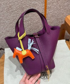 HERMES PICOTIN - 18 - ANEMONE - CLEMENCE - GHW
