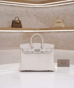 HERMES BIRKIN - 25 - CRAIE - TOGO - PHW