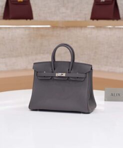 HERMES BIRKIN - 25 - ETAIN - TOGO - PHW