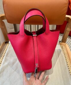 HERMES PICOTIN – 18 – ROSE MAXICO – CLEMENCE – PHW