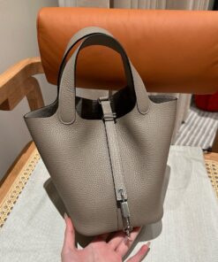 HERMES PICOTIN – 18 – GRIS ASPHALTE – CLEMENCE – PHW