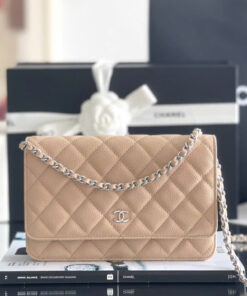 CHANEL WOC - MILK TEA - CAVIAR - SILVER