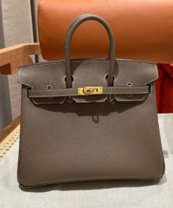 HERMES BIRKIN - 30 - ETOUPE - EPSOM - GHW
