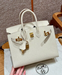 HERMES BIRKIN - 25 - CRAIE - EPSOM - GHW