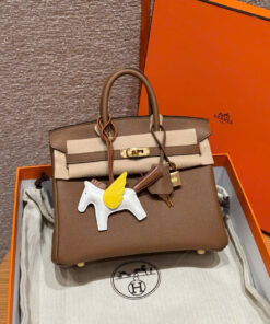 HERMES BIRKIN - 25 - ALEZAN - TOGO - GHW