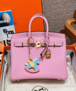 HERMES BIRKIN - 25 - MAUVE - EPSOM - GHW