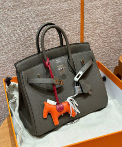 HERMES BIRKIN - 25 - ETAIN - TOGO - PHW