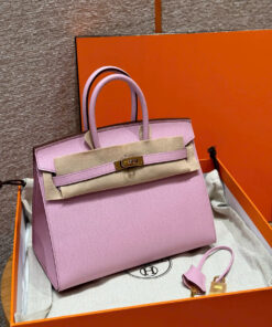 HERMES BIRKIN - 25 - MAUVE - EPSOM - GHW