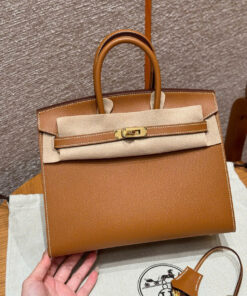 HERMES BIRKIN - 25 - GOLD - EPSOM - GOLD