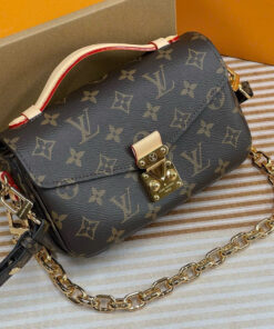 LV POCHETTE MÉTIS EAST WEST - BROWN - MONOGRAM CANVAS - GOLD