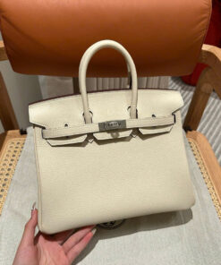 HERMES BIRKIN - 25 - NATA - TOGO - PHW