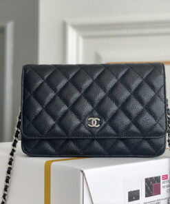 CHANEL WOC - BLACK - CAVIAR - SILVER