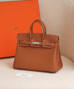HERMES BIRKIN – 25 – GOLD – TOGO – PHW