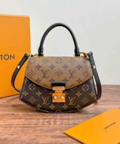 LV TILSITT BAG - BROWN - MONOGRAM CANVAS - GOLD