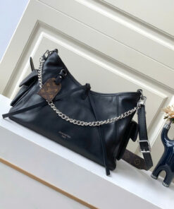 LV CARRYALL CARGO VIBE - PM - BLACK - LAMBSKIN -SILVER