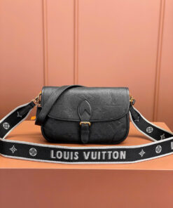 LV DIANE – BLACK – MONOGRAM EMPREINTE – GOLD