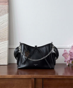 LV CARRYALL CARGO VIBE - PM - BLACK - LAMBSKIN -SILVER
