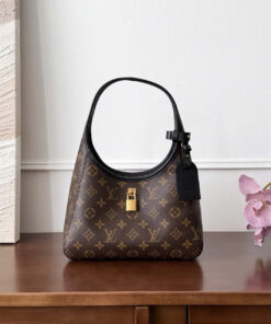 LV DROP - PM - BROWN - MONOGRAM CANVAS - GOLD