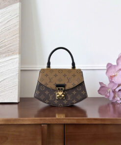 LV TILSITT BAG - BROWN - MONOGRAM CANVAS - GOLD