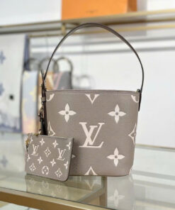 LV ALL IN BB – GRAY – BICOLOR MONOGRAM EMPREINTE – GOLD