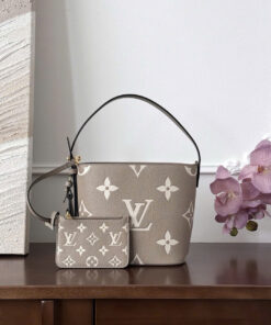 LV ALL IN BB – GRAY – BICOLOR MONOGRAM EMPREINTE – GOLD