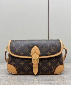 LV DIANE - BROWN - MONOGRAM CANVAS - GOLD