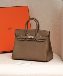 HERMES BIRKIN - 25 - ETOUPE - TOGO - PHW