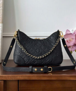 LV BOULOGNE – PM – BLACK – MONOGRAM EMPREINTE – GOLD