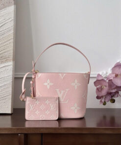 LV ALL IN BB – PINK – BICOLOR MONOGRAM EMPREINTE – GOLD