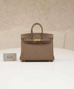 HERMES BIRKIN – 25 – ETOUPE – TOGO – GHW