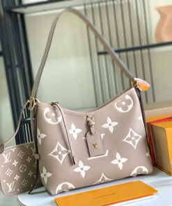 LV CARRYALL - PM - GRAY - MONOGRAM EMPREINTE - GOLD