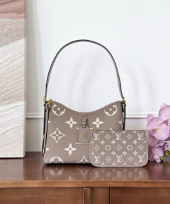 LV CARRYALL - PM - GRAY - MONOGRAM EMPREINTE - GOLD