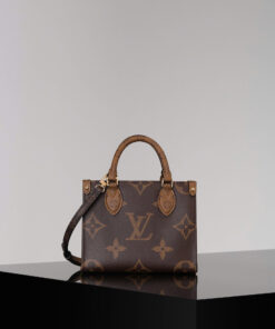 LV ONTHEGO – BB – BROWN – MONOGRAM CANVAS – GOLD